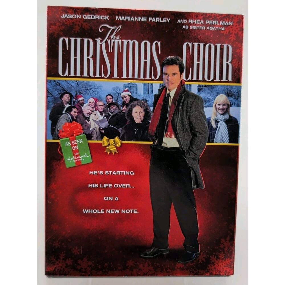The Christmas Choir NEW DVD Jason Gedrick Rhea Perlman Hallmark Channel